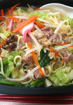 レンジで作る　一人チャンポン-レシピのメイン写真