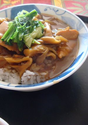 受験生のごはん: まいたけカレー丼-レシピのメイン写真