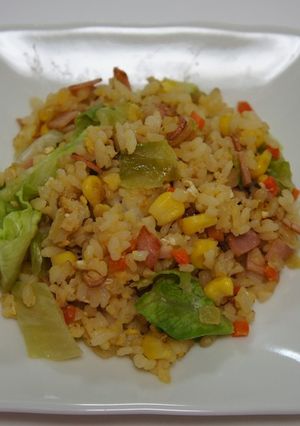 ☆和風チャーハン☆青じそドレ入り-レシピのメイン写真