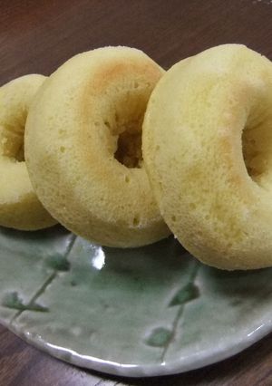 林檎入りふんわり焼きドーナツ-レシピのメイン写真