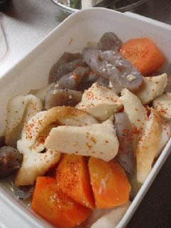 お弁当のおかずに「生姜味噌味の煮物」-レシピのメイン写真