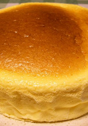 *チーズスフレケーキ*-レシピのメイン写真