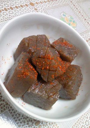 こんにゃくの甘辛煮-レシピのメイン写真