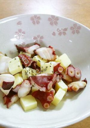 たことチーズのおつまみ♫-レシピのメイン写真