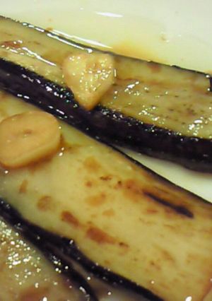 焼きなす☆にんにく焦がし醤油がけ♪-レシピのメイン写真