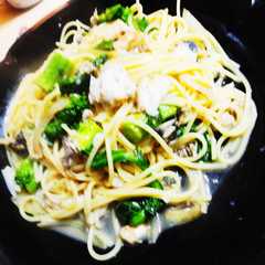 白身魚と菜の花のパスタ-レシピのメイン写真