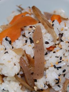 きんぴらごぼうのご飯-レシピのメイン写真