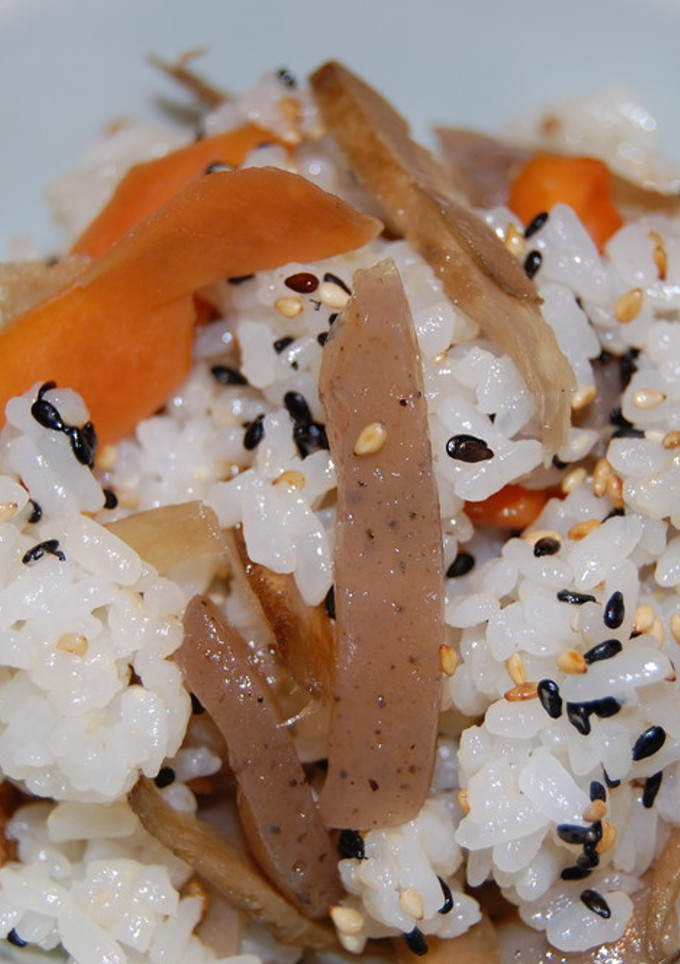 きんぴらごぼうのご飯-レシピのメイン写真