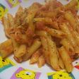 ツナ入りトマトソースのペンネ