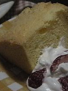プレーンなシフォンケーキ-レシピのメイン写真