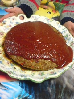 どでかチーズハンバーグ♪-レシピのメイン写真