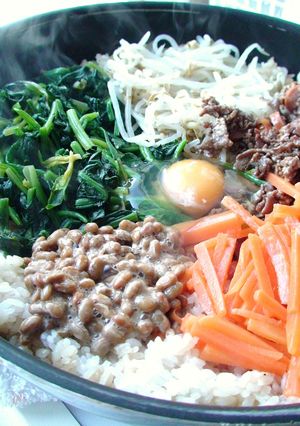 ビビンバ（石焼ビビンバ）のアレンジ*-レシピのメイン写真
