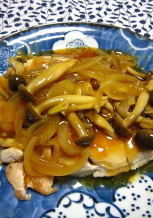 鶏胸肉のピリカラあんかけ♪-レシピのメイン写真