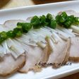 焼き豚で美味しいお酒の肴♪