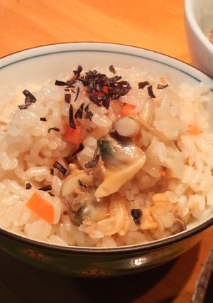 あさりご飯　～塩コンブかけ～-レシピのメイン写真