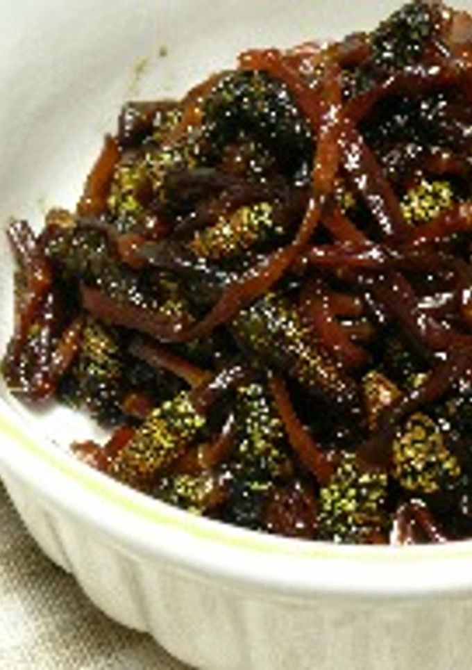 つくしの佃煮風-レシピのメイン写真