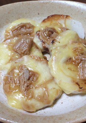 簡単おつまみ☆山芋なめたけのチーズ乗せ-レシピのメイン写真