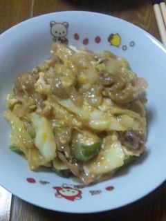 豚肉の卵あんかけ風-レシピのメイン写真