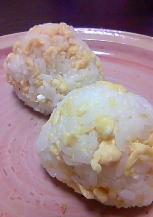ふんわり玉子おむすび-レシピのメイン写真
