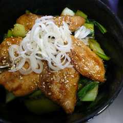 รูปของ がっつり!!☆甘辛さんまの蒲焼丼