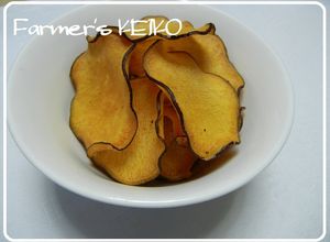 【農家のレシピ】さつまいもチップス-レシピのメイン写真