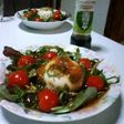 豆腐とベビーリーフのじゃこサラダ