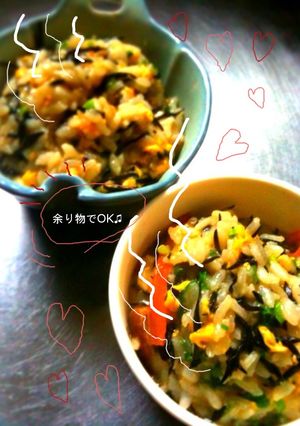 離乳食後期＊惣菜おじや(あまり物で)-レシピのメイン写真