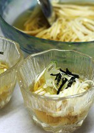 加賀丸芋のこれは絶品!生素麺(冷麺)-レシピのメイン写真