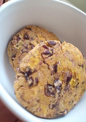 【食事療法】かぼちゃと小豆のそば粉おやき-レシピのメイン写真