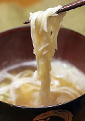 加賀丸芋のこれは絶品！生素麺（温麺）-レシピのメイン写真