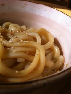 めんつゆ+青じそドレでシンプル釜玉うどん-レシピのメイン写真