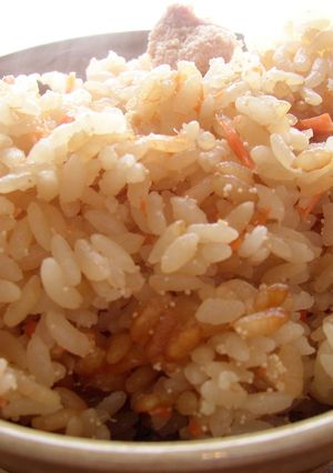 他人親子炊き込みご飯-レシピのメイン写真