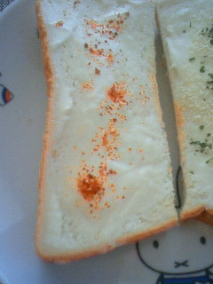 七味☆クリームチーズトースト-レシピのメイン写真