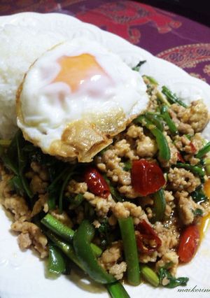タイごはん☆身近な食材でガイガパオ（風）-レシピのメイン写真