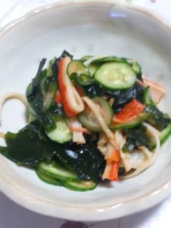 簡単☆きゅうり酢の物-レシピのメイン写真