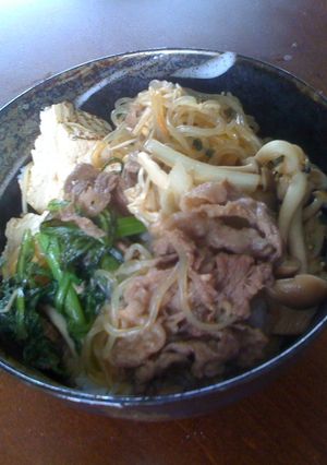 豪華!すき焼き丼【男の単品料理】-レシピのメイン写真