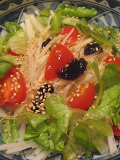 青じそと海苔の佃煮のサラダ-レシピのメイン写真