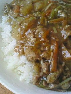 白菜のとろ~りあんかけ丼-レシピのメイン写真