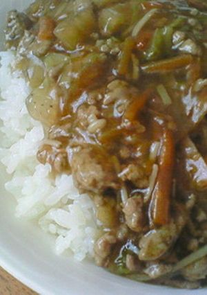 白菜のとろ~りあんかけ丼-レシピのメイン写真