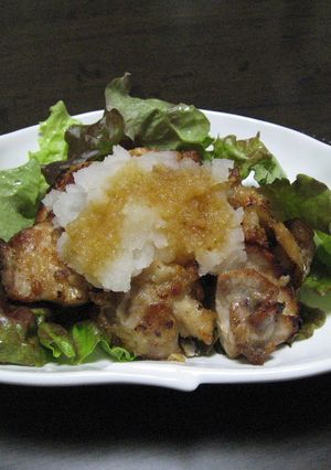 青じぞどれ味鶏のから揚げおろし風-レシピのメイン写真