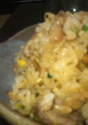 焦がし醤油のやみつき納豆チャーハン。-レシピのメイン写真
