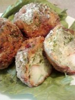 青海苔たっぷり♪海老のはんぺん磯辺揚げ-レシピのメイン写真