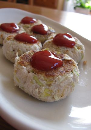変身♪餃子の具の残りとおからで簡単バーグ-レシピのメイン写真