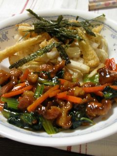カリカリ鶏皮と残り野菜の甘辛中華炒め-レシピのメイン写真