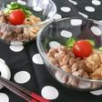 青じそドレでしょぼろ納豆