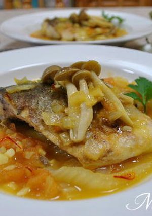 つばすのサフランの白ワイン煮-レシピのメイン写真