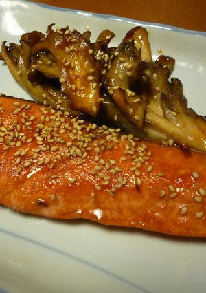 韓国風照り焼き♪鮭のコチュジャン焼き-レシピのメイン写真