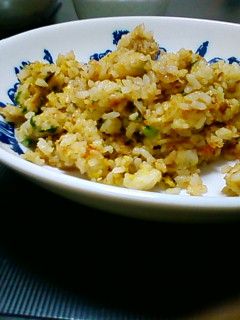 油不要☆豚角煮の残りタレのパラパラ炒飯-レシピのメイン写真