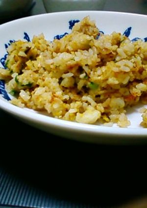 油不要☆豚角煮の残りタレのパラパラ炒飯-レシピのメイン写真