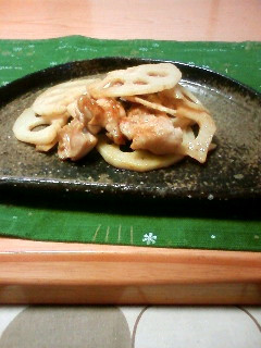 シャキシャキれんこんと鶏肉炒め-レシピのメイン写真